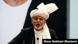 A spokesman for Afghan President Ashraf Ghani, pictured, said the accusations were "false and baseless."