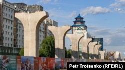 Строительство LRT в Астане