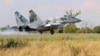 Украінскія зьнішчальнікі МіГ-29 на вучэньнях у 2016 годзе. Ілюстрацыйнае фота