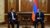 «Հանուն Հանրապետության» կուսակցության ղեկավար Արման Բաբաջանյանը հանդիպում է վարչապետի պաշտոնակատար Նիկոլ Փաշինյանի հետ, արխիվ