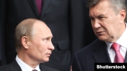 Владимир Путин и Виктор Янукович