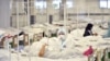 Кыргызстандагы убактылуу ооруканалардын бири. Август, 2020-жыл.