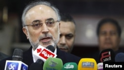 علی‌اکبر صالحی، وزیر خارجه ایران.