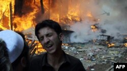 انفجار مرگبار روز چهارشنبه پیشاور که بیش از ۹۰ نفر قربانی گرفت.
