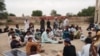 په انګور اډه کې د معزورانو احتجاج.((۱۲-۲-۲۰۲۱))