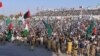 The Pakistan Democratic Movement (PDM) held an anti-government rally in Bannu, northwest Pakistan, on January 6. The alliance of political parties is demanding the resignation of Prime Minister Imran Khan.
