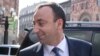 Armenia -- Justice Minister Hrayr Tovmasian.