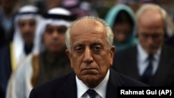 U.S. Special Representative for Afghanistan Reconciliation Zalmay Khalilzad. (file photo)