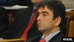 Nebojša Medojević u Skupštini Crne Gore, mart 2010. Foto: Savo Prelević