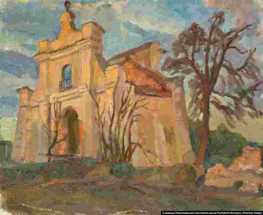 Міхась Сеўрук. Слуцкая брама. 1945